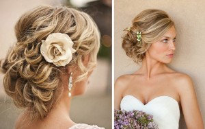 chignon-mariage-fleur coiffure mariage